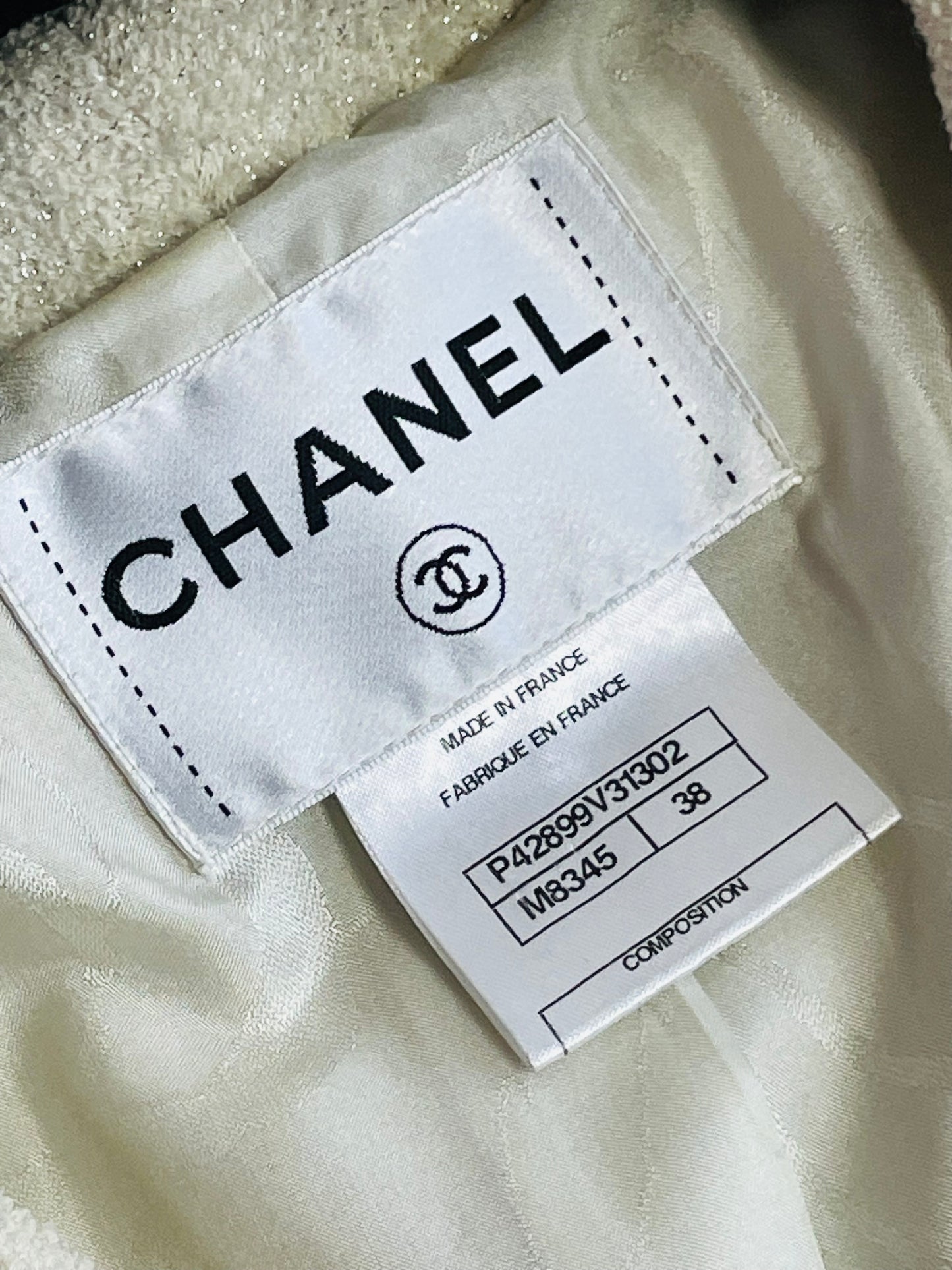 CHANEL wrap jacket