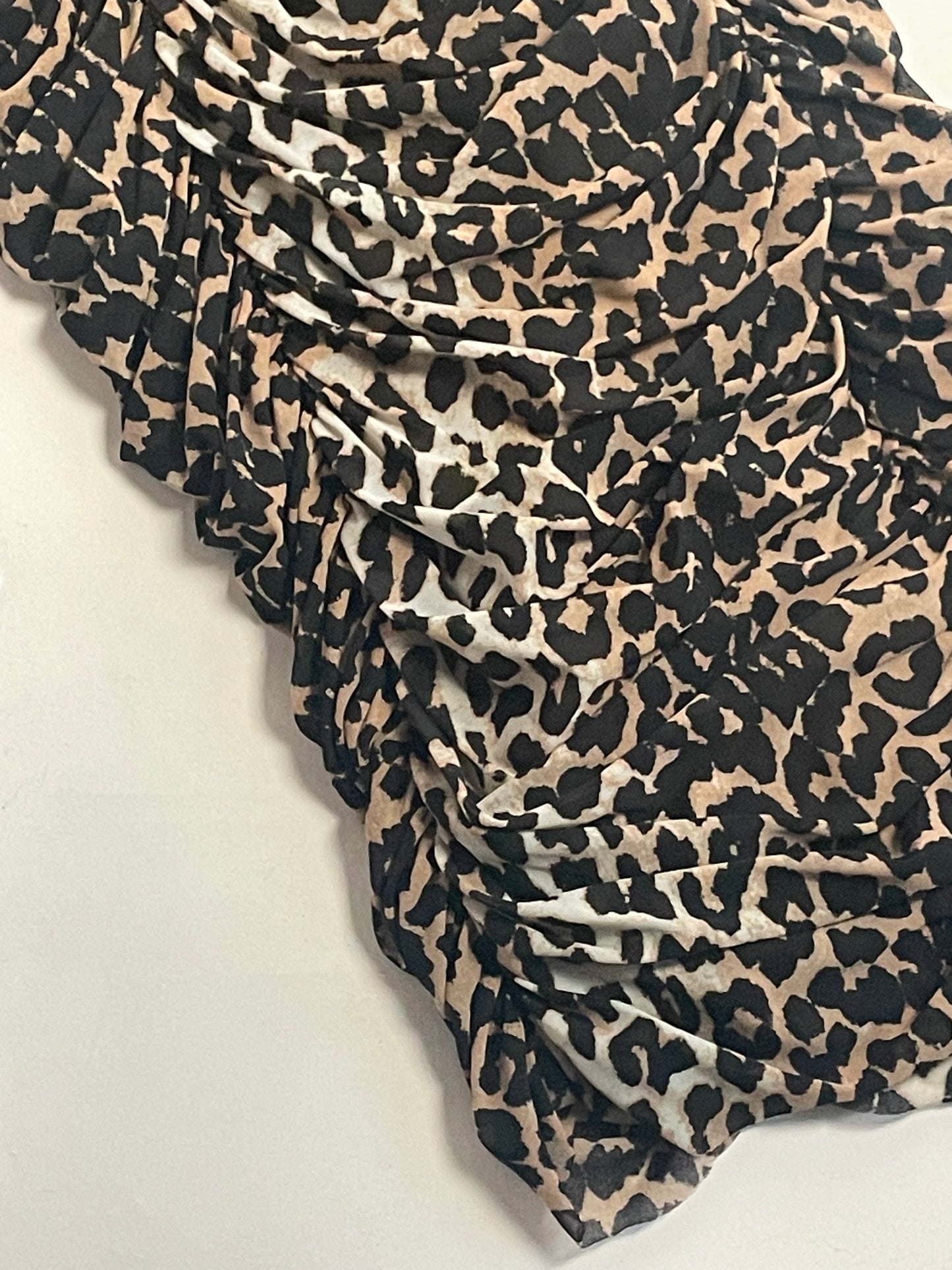 Ganni leopard dress