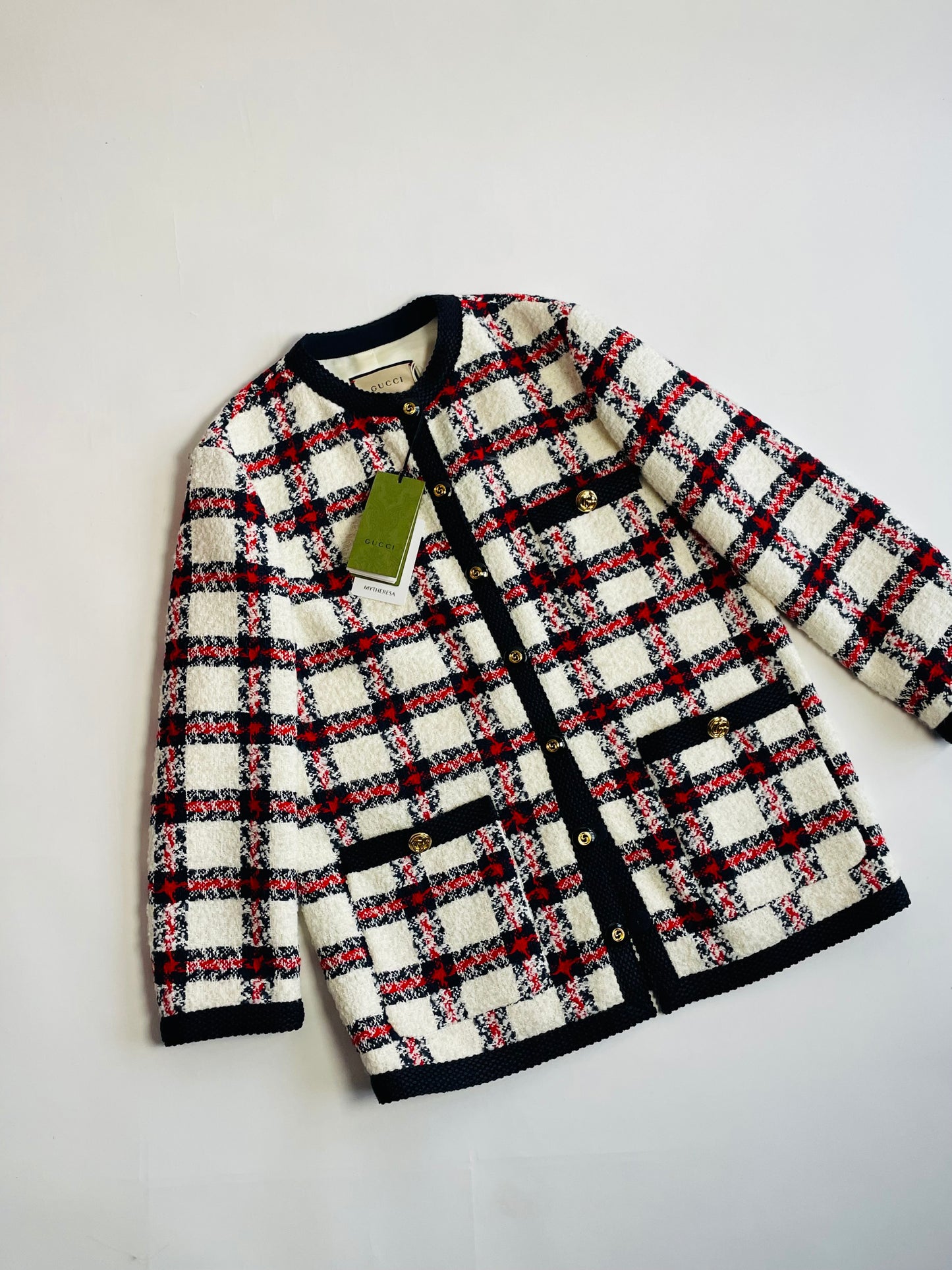 Gucci woven jacket