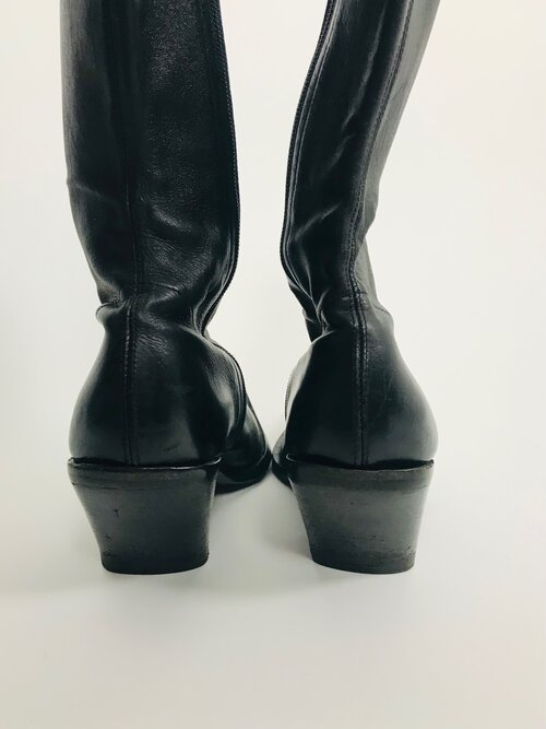 Ann Demeulemeester knife heel boots