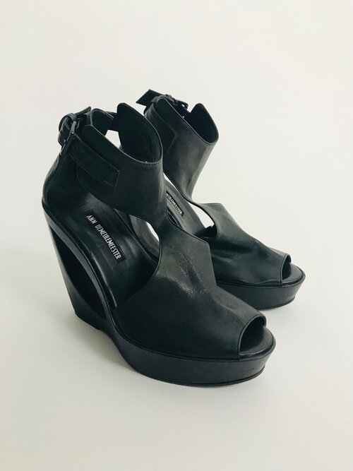 Ann Demeulemeester platform sandals