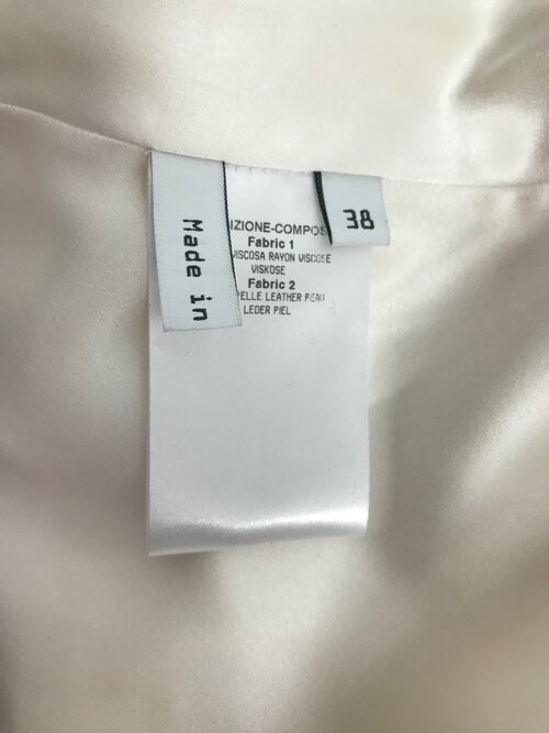 Balenciaga white stretch dress