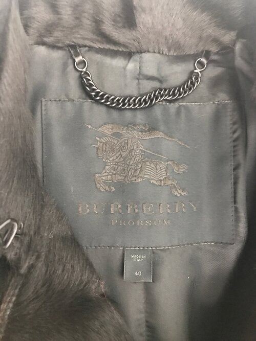 Burberry ponyskin trench coat