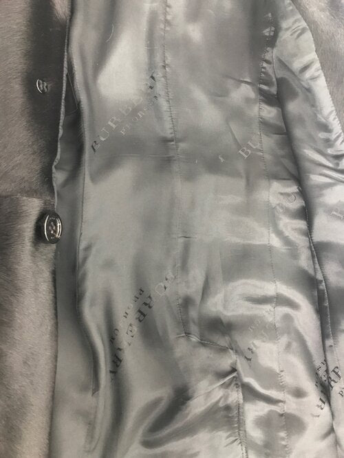 Burberry ponyskin trench coat