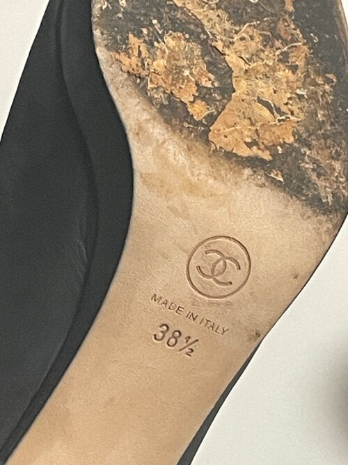 CHANEL two tone pumps