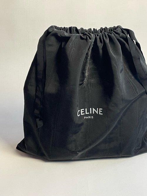 Celine mini luggage in drummed calfskin