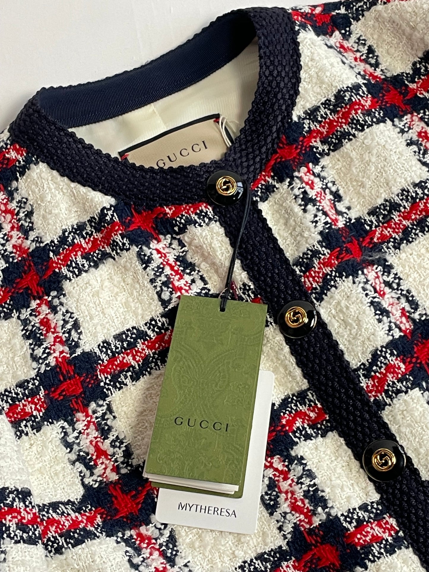 Gucci woven jacket