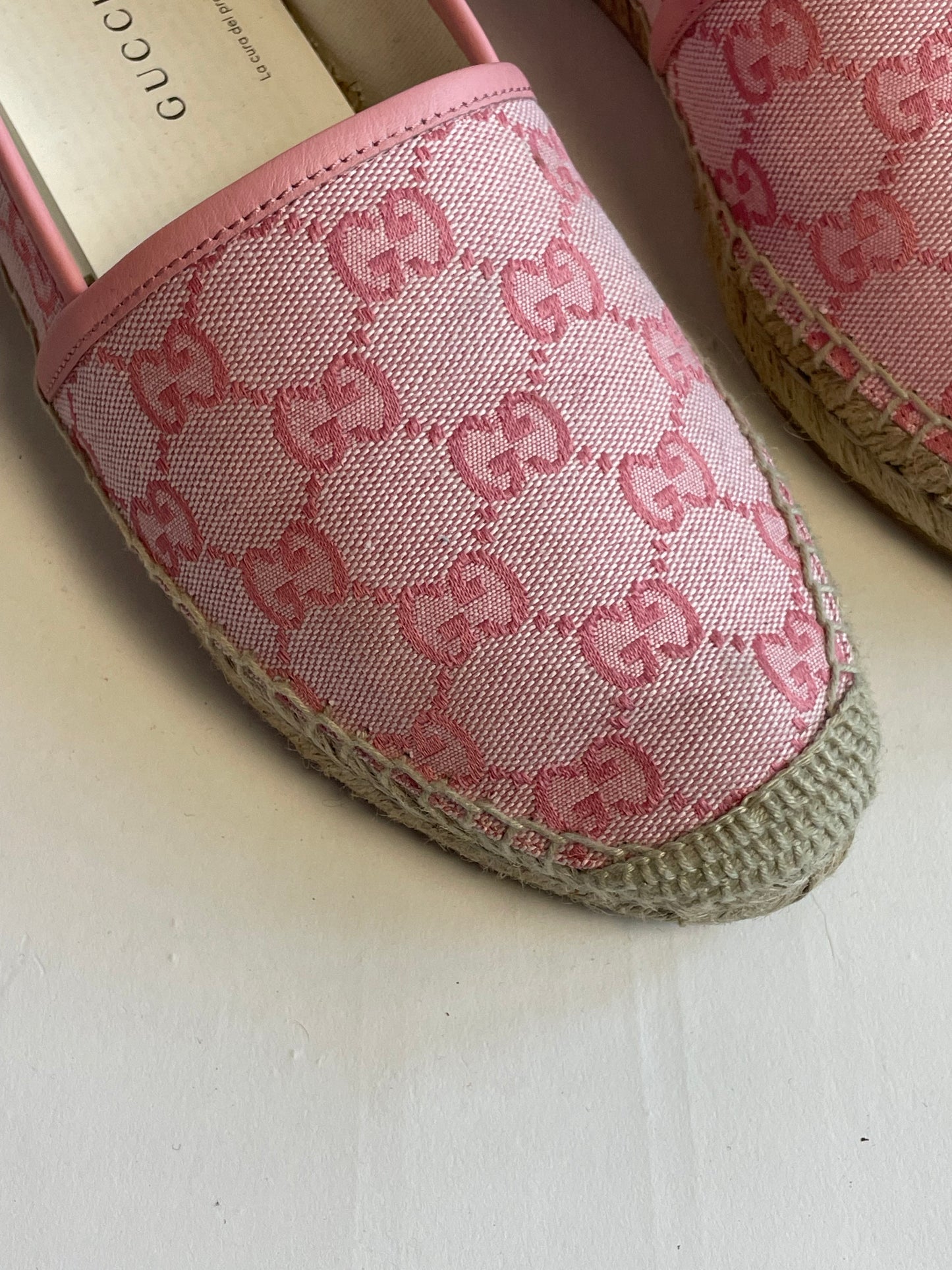 Gucci canvas espadrilles