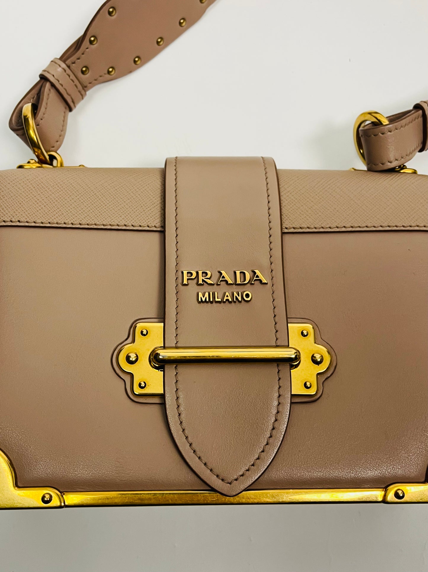 Prada Cahier calfskin bag