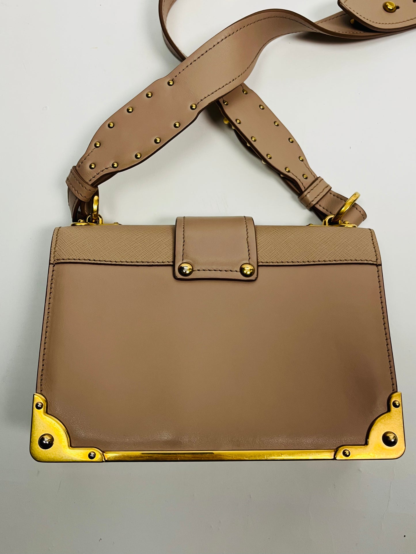 Prada Cahier calfskin bag