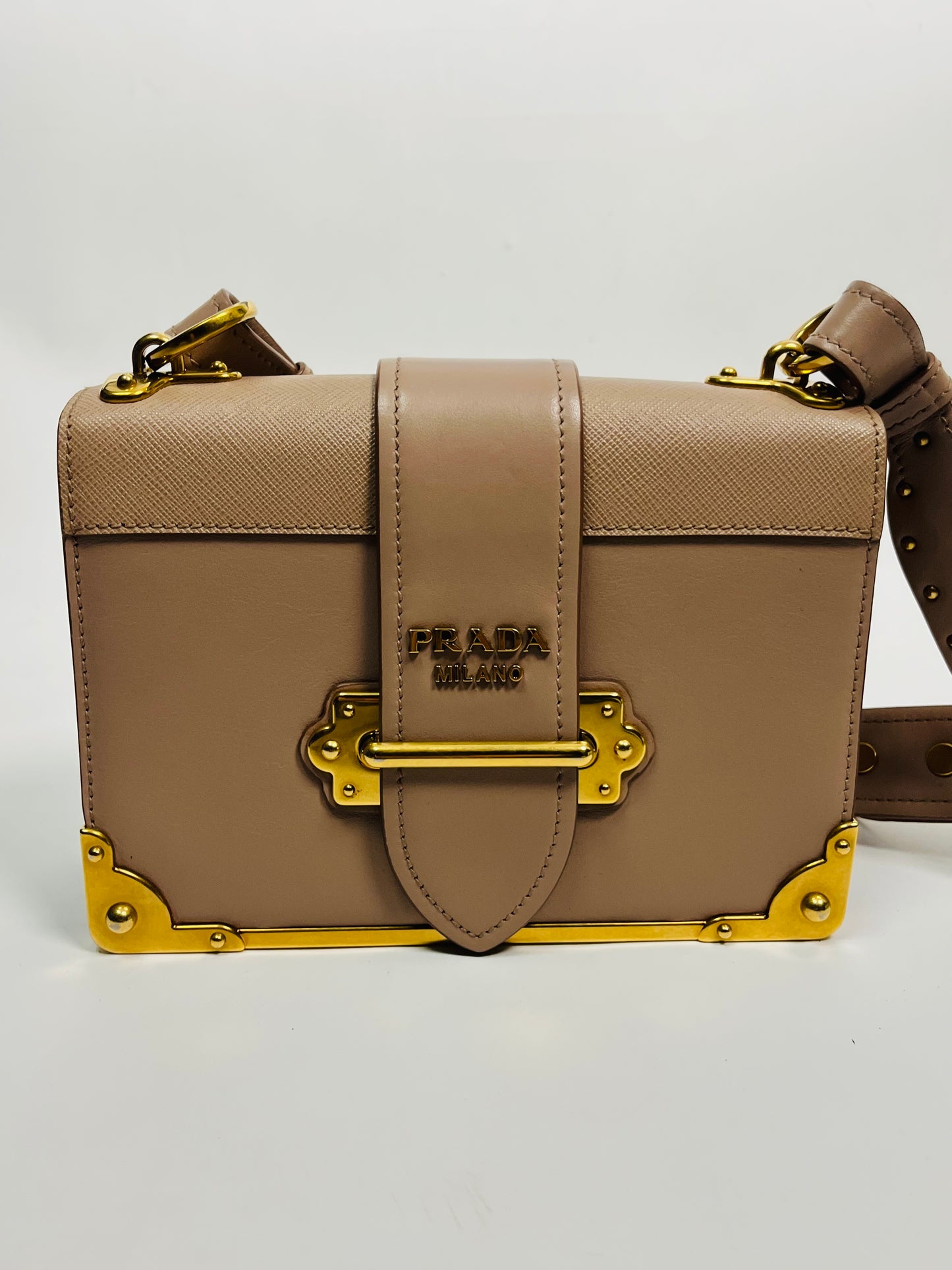 Prada Cahier calfskin bag