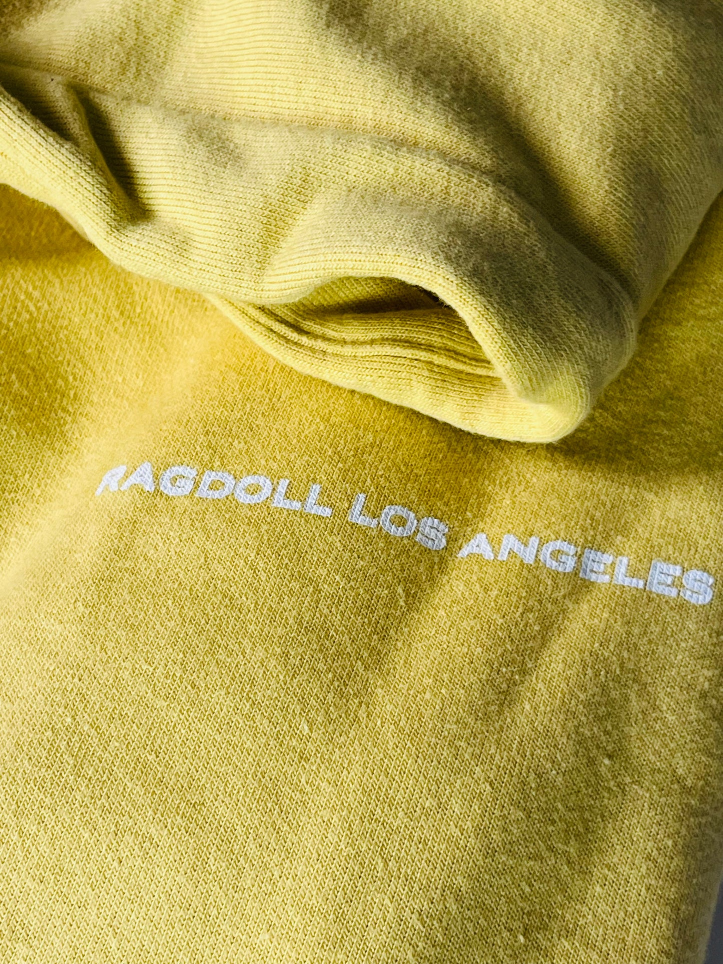 Ragdoll yellow hoodie