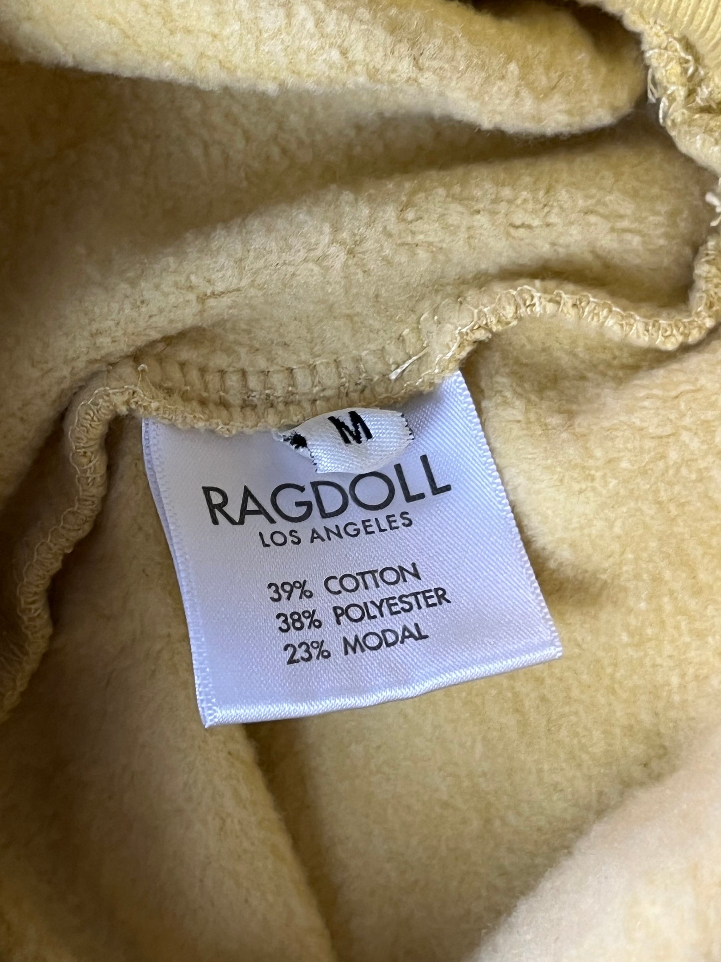 Ragdoll yellow hoodie