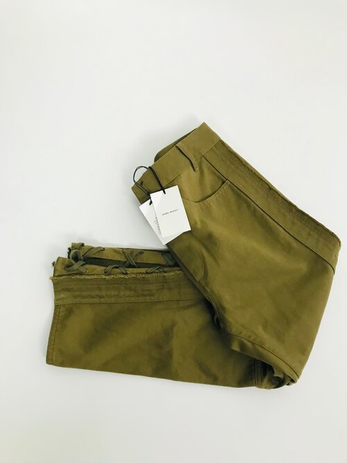 Isabel Marant army green trousers