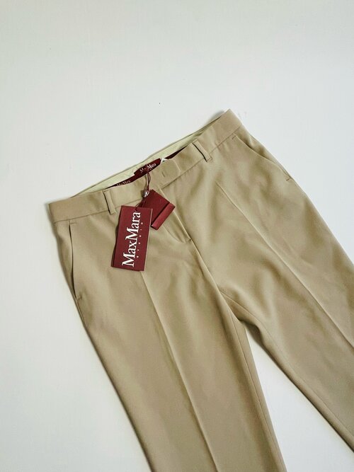 Maxmara taupe trousers