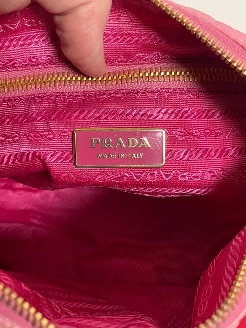 Prada nylon sugar pink bag